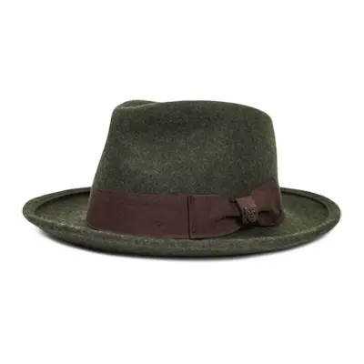 Brixton Swindle Fedora Heather Moss