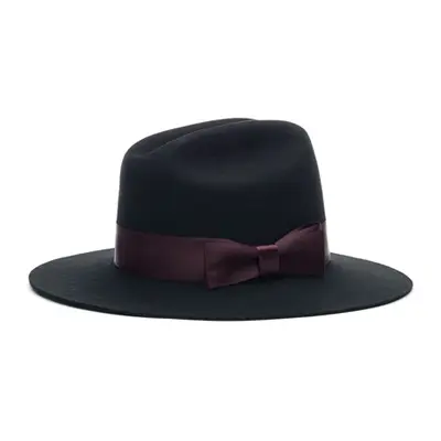 Brixton Womens Tara Fedora Black/Burgundy