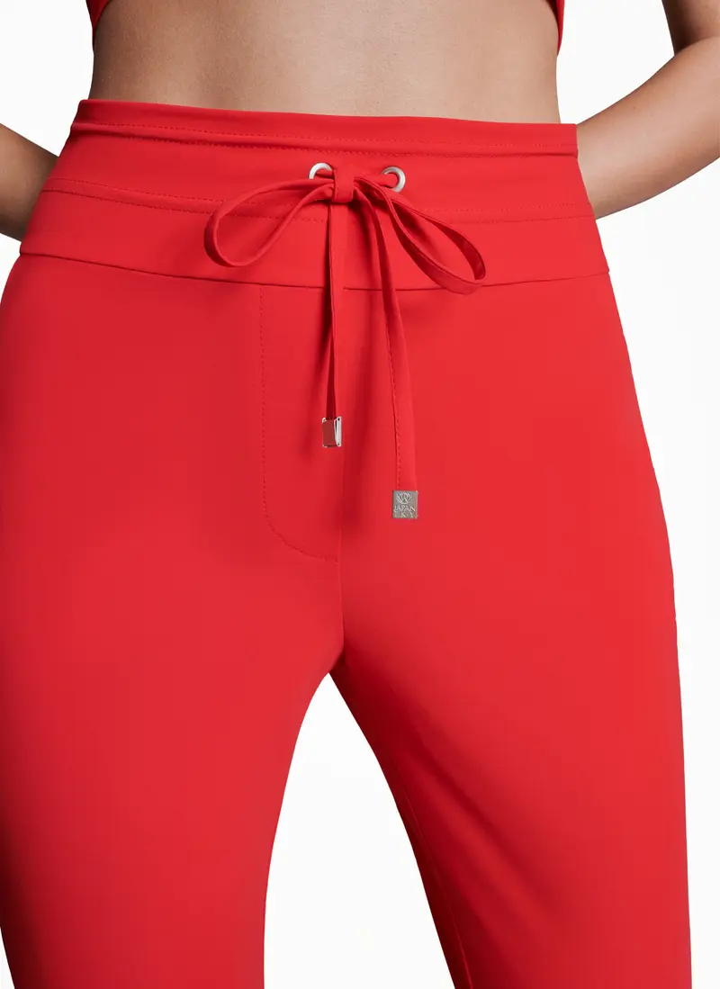 Broek | Regular Travel | Yogi | Red