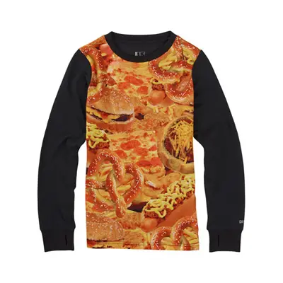 Burton Youth Tech Tee Lodge/Food
