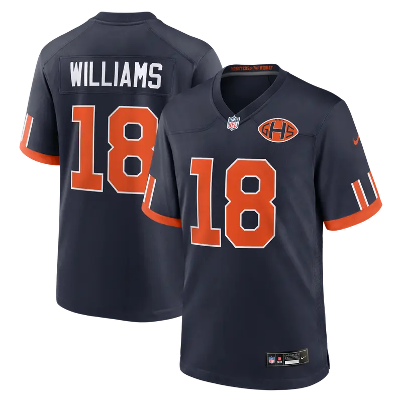 Caleb Williams Chicago Bears Rivalry NFL Game Jersey Nike