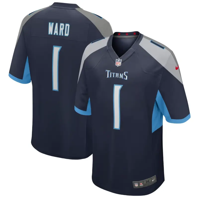 Cam Ward Tennessee Titans Home NFL Game Jersey Nike