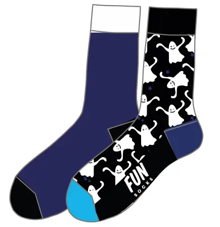 Camano - Fun Socks Kinderen / Nautical Blue 2 Pack