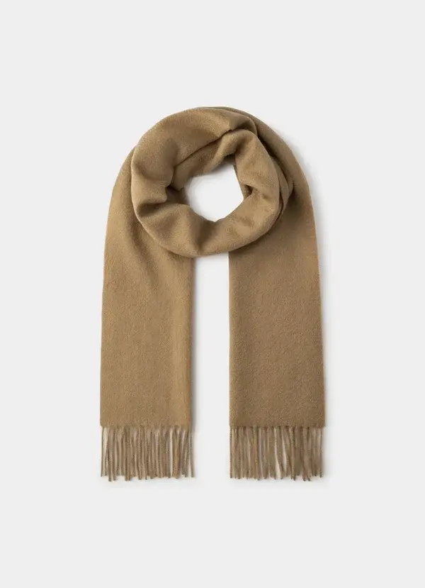 Camel cashmere scarf Hackett - HM0400028/855