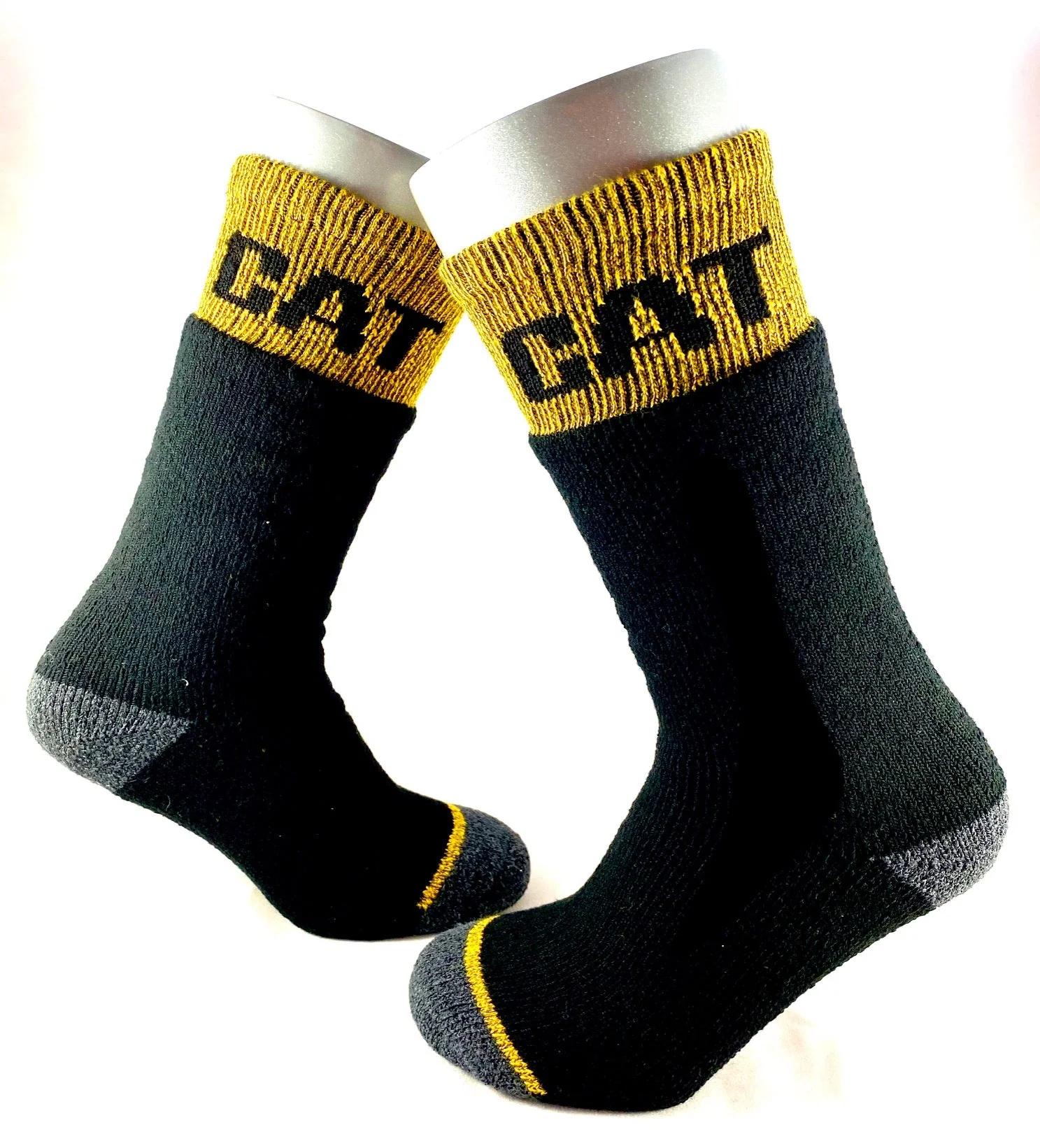 CAT Durable Werksokken - Extra Sterk - Volledig Badstof - 2 Paar