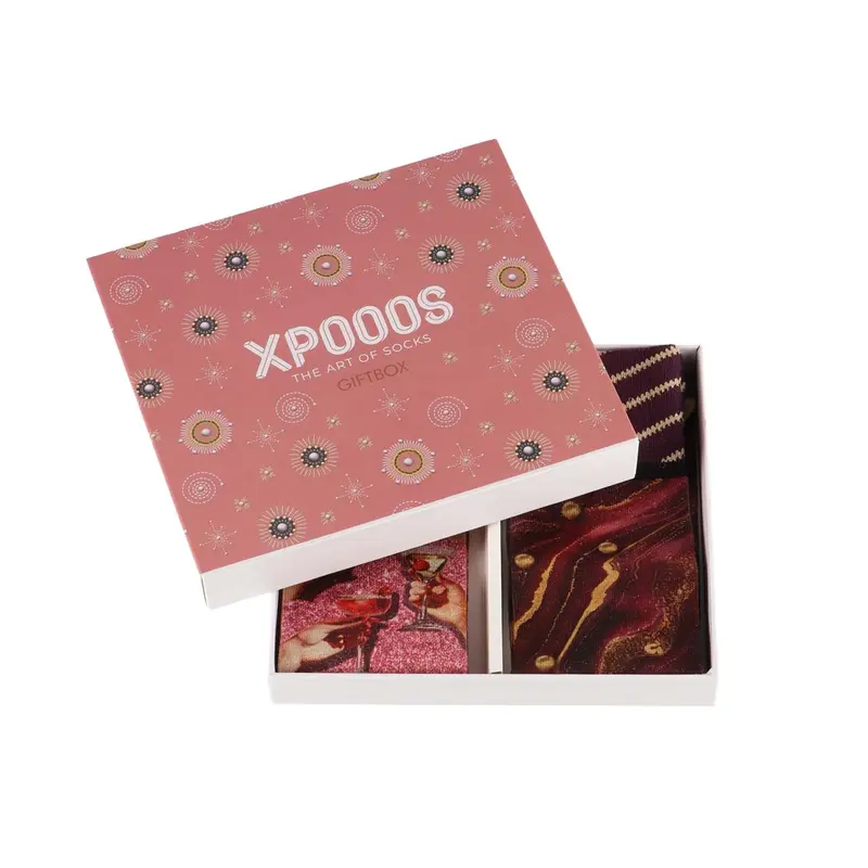 Cheers & Ballroom dames kerstsokken giftbox