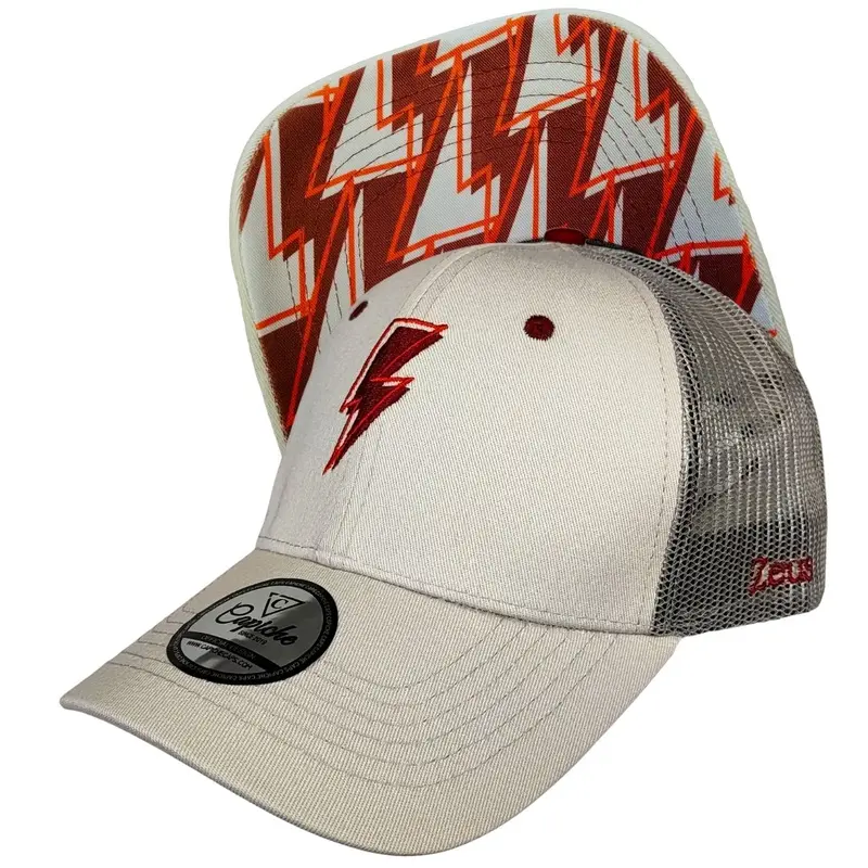Clean Greek Zeus Trucker Cap - Grey