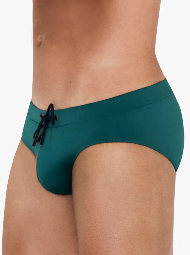 Clever Moda Acqua Swimsuit Brief Green