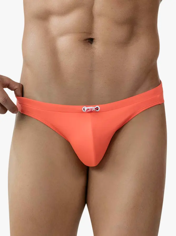 Clever Moda Bora Bora Swimsuit Brief Coral