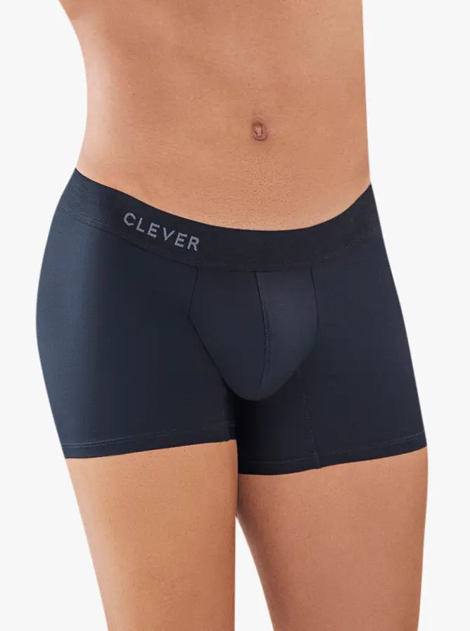 Clever Moda Classic Match Boxer Black