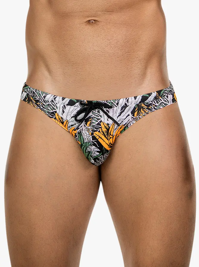 Clever Moda Palmetto Swimsuit Brief Multicolored
