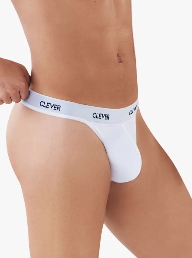 Clever Moda Venture Thong White