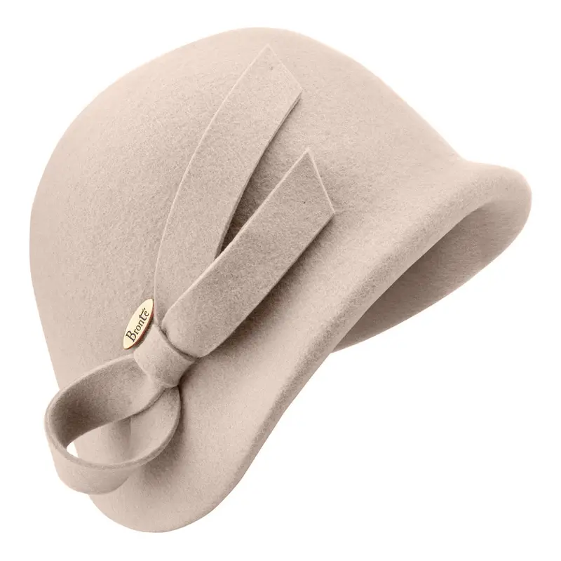Cloche hat - Belle - Beige