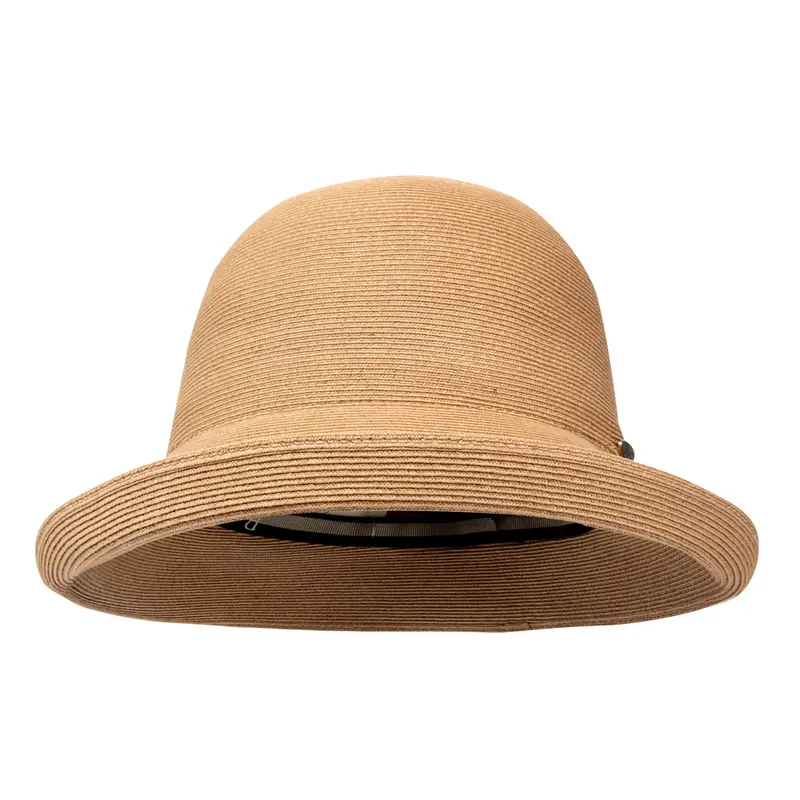 Cloche Hat - Zoey - Camel - Travel Hat