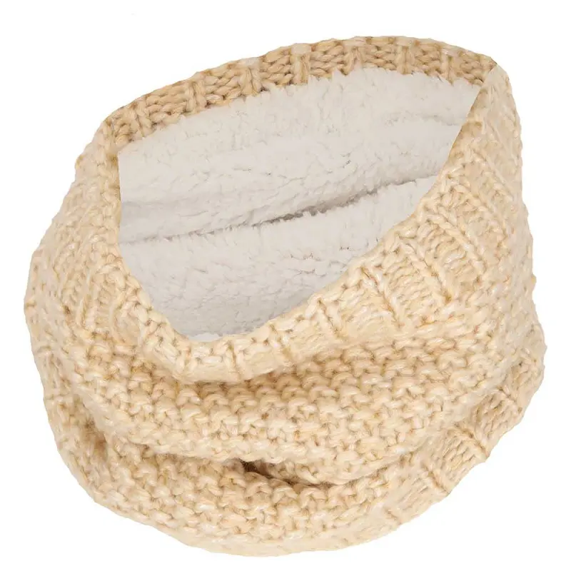 Colsjaal effen beige-sand