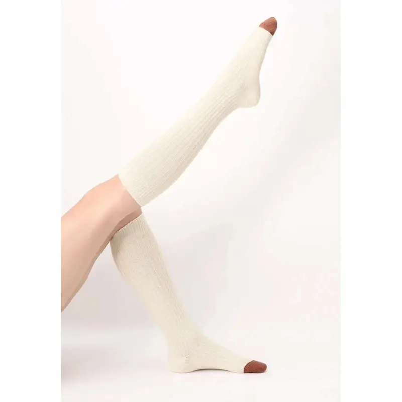 Comfy Wol-Cashmere Kniekousen