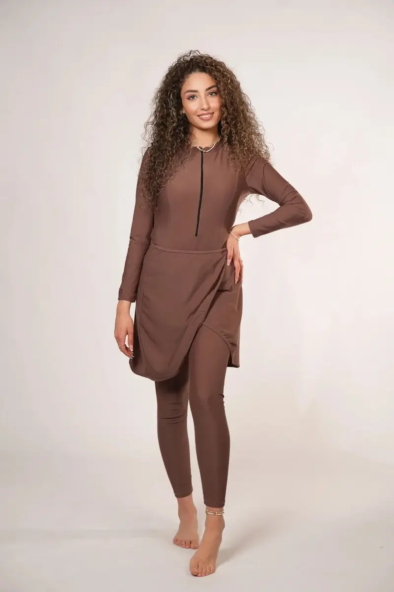 COSTA MARE SET - BROWN