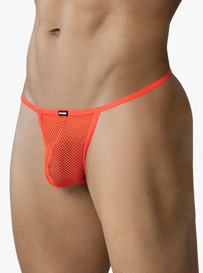 Cut4Men CHROM4TIC G-String Orange Fluo Mesh