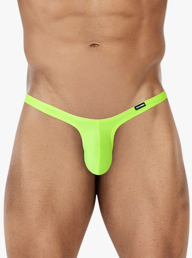 CUT4MEN SP4NDEX GLOW Micro Thong Fluo