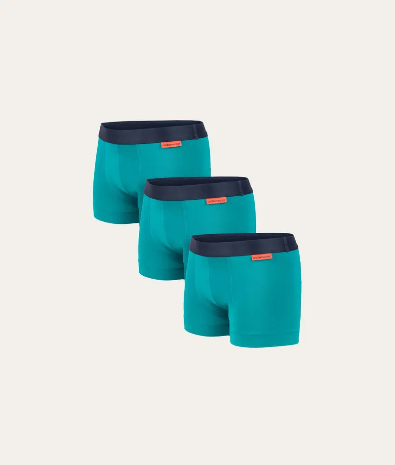 Cyaan Jongens Boxershort Aurora Sky (3-pack)