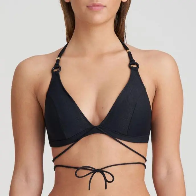 Dahu Voorgevormde Triangel Bikini 1006713 Zwart