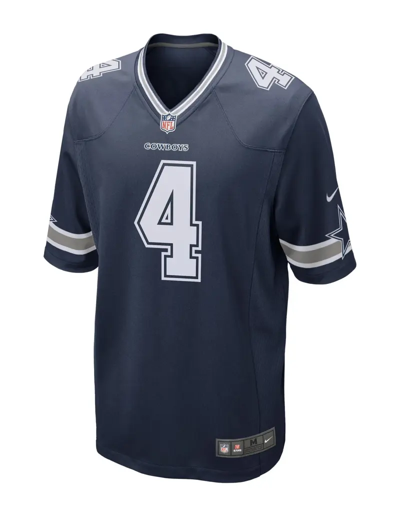 Dak Prescott Dallas Cowboys Home NFL Game Jersey Nike