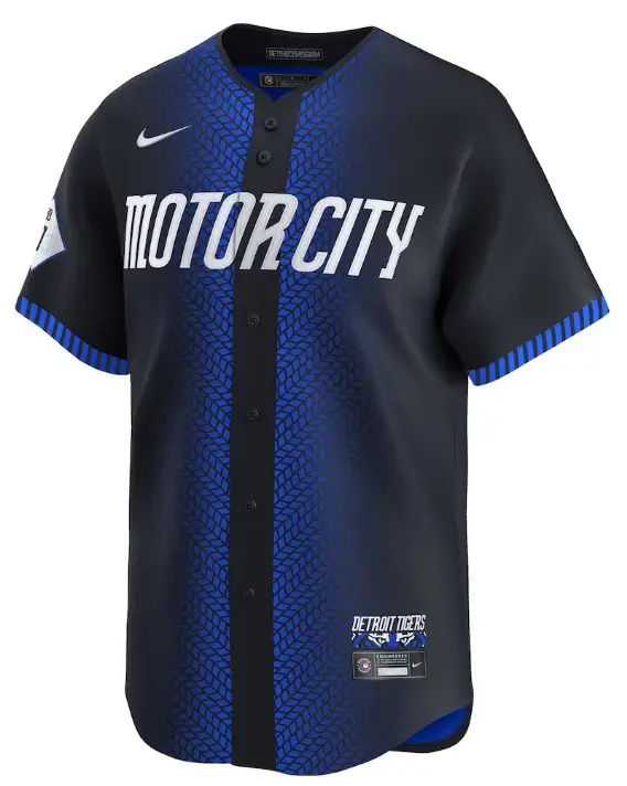Detroit Tigers City Connect MLB Limited Jersey Nike