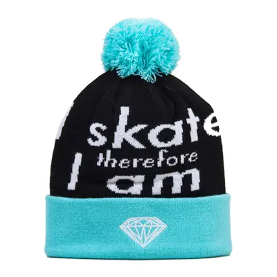 Diamond Supply I Am Fold Beanie Black/Diamond Blue