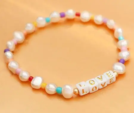 DIY - Armband letters eigen naam