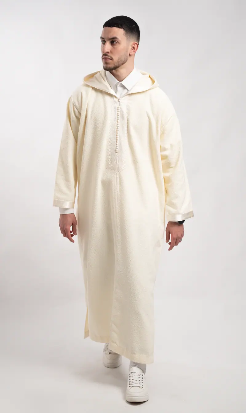 Djellaba BOHEMIEN Ivory