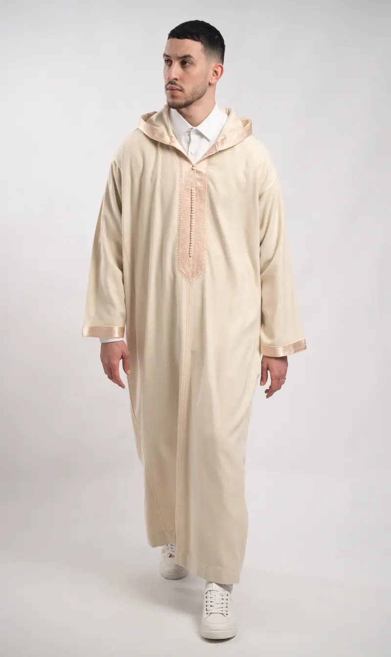 Djellaba Elegant Amir - Beige