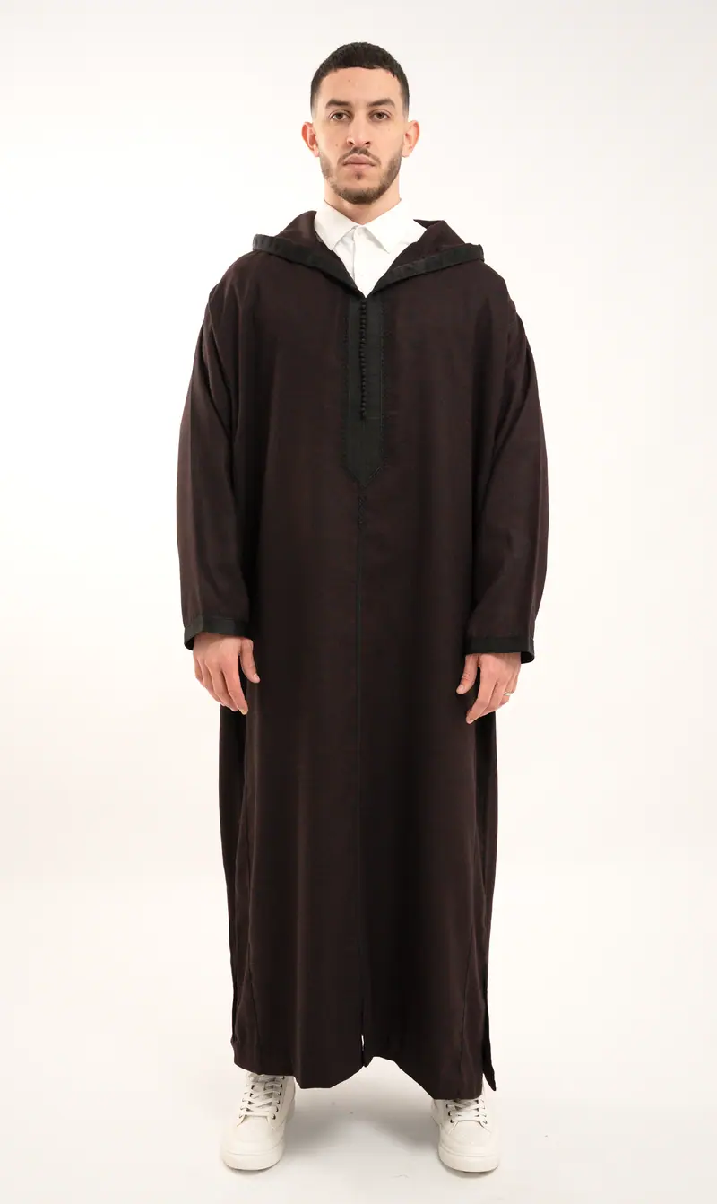 Djellaba Sof Haroun - Blacked Cherry