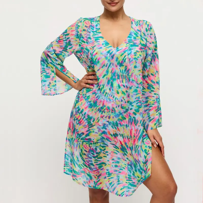 Doula Badmode Caftan 4014084 Impressionist Summer