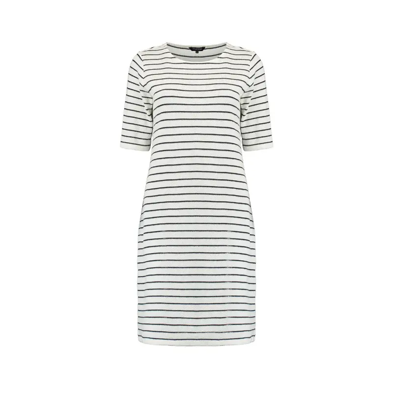 Dress knitted stripe