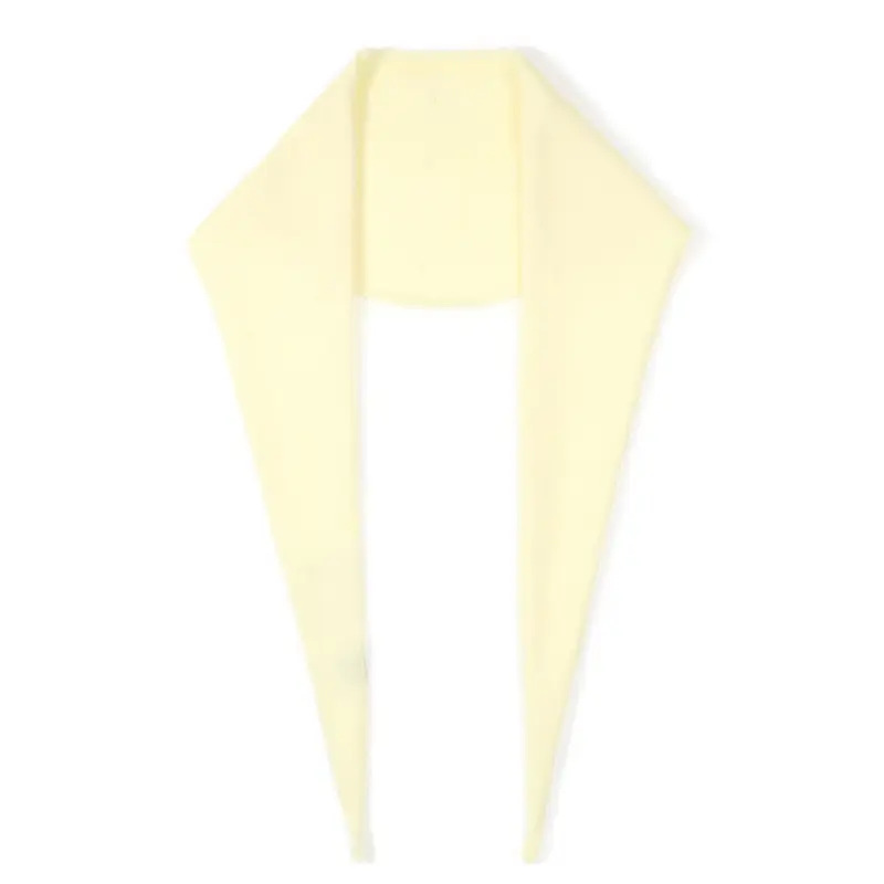 Driehoek Sjaaltje Soft Yellow