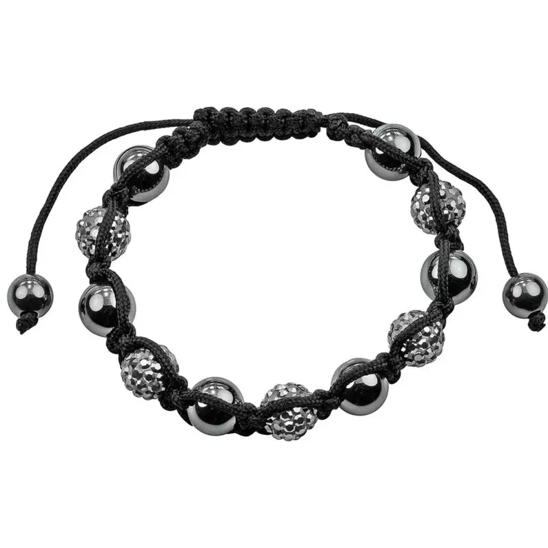 Edelstenen armband Black Bling