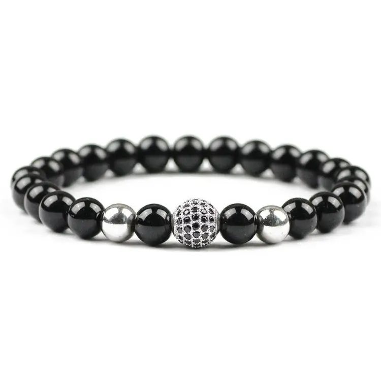 Edelstenen armband Black Diamond