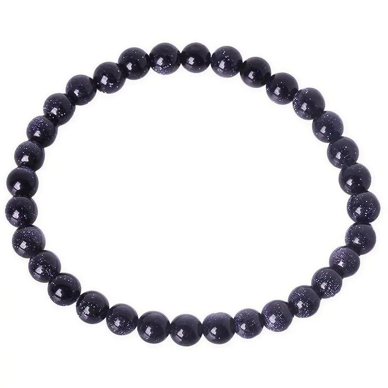Edelstenen armband Small Blue Goldstone