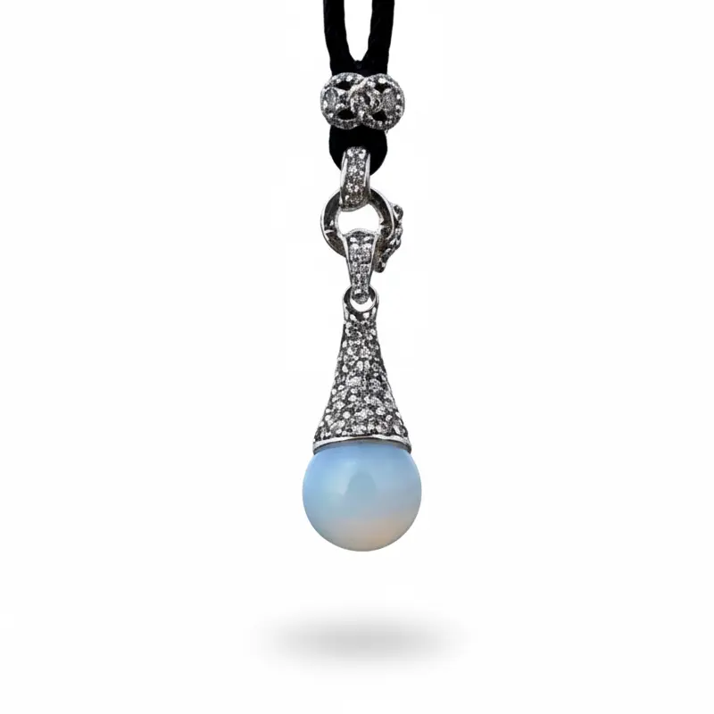 Edelstenen ketting Sea Opal Bling
