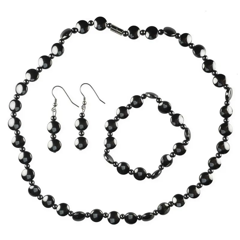 Edelstenen set Hematite Coin