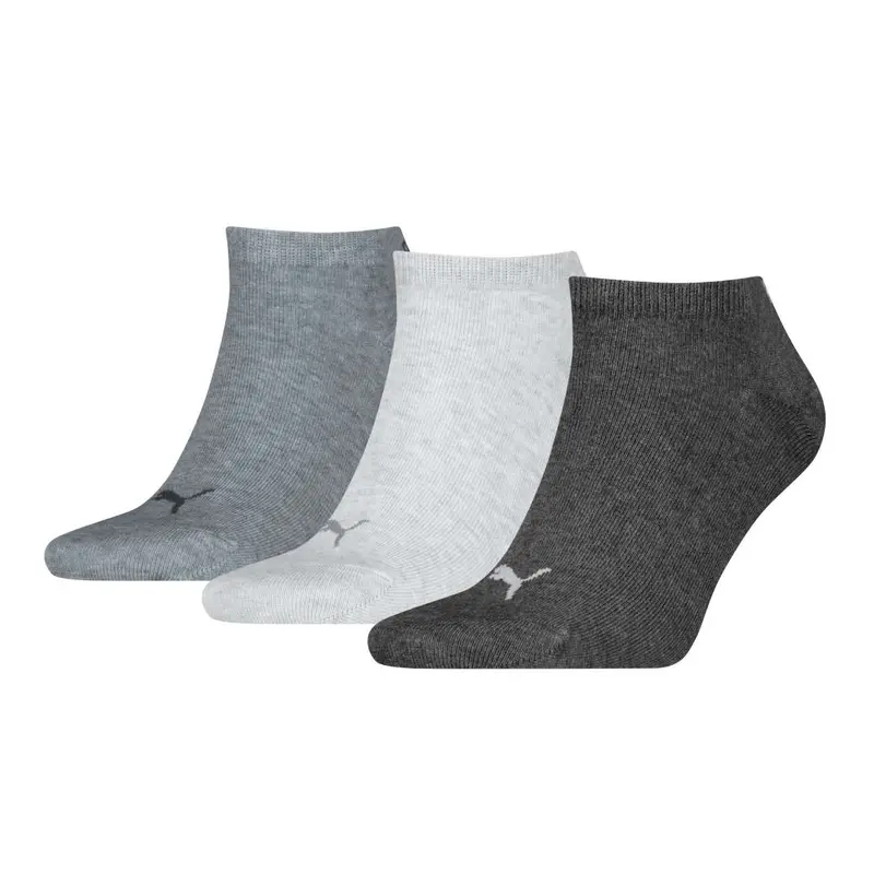 Effen Sneakersokken 3-pack