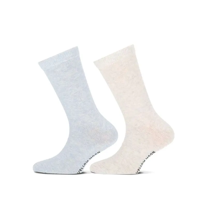 Effen Sokken Kids 2-pack