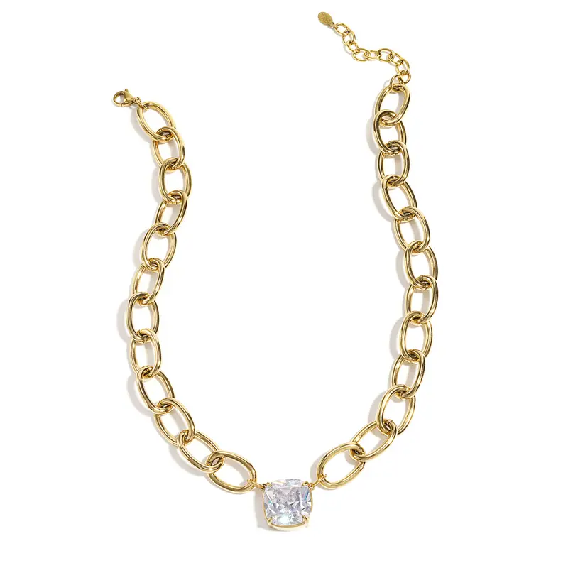 Elegance Link Ketting Goudkleurig