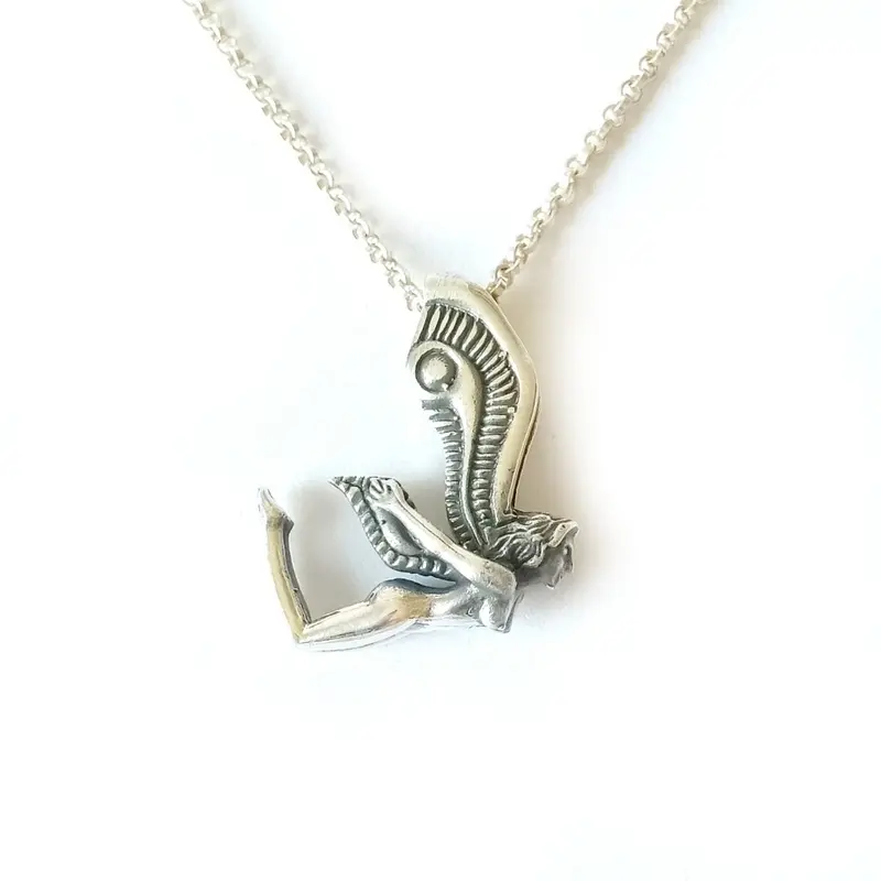 Elfje hanger sterling zilver 925