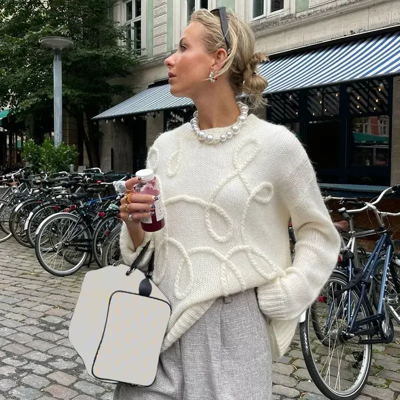 Elvira | Dames trui zacht gebreid
