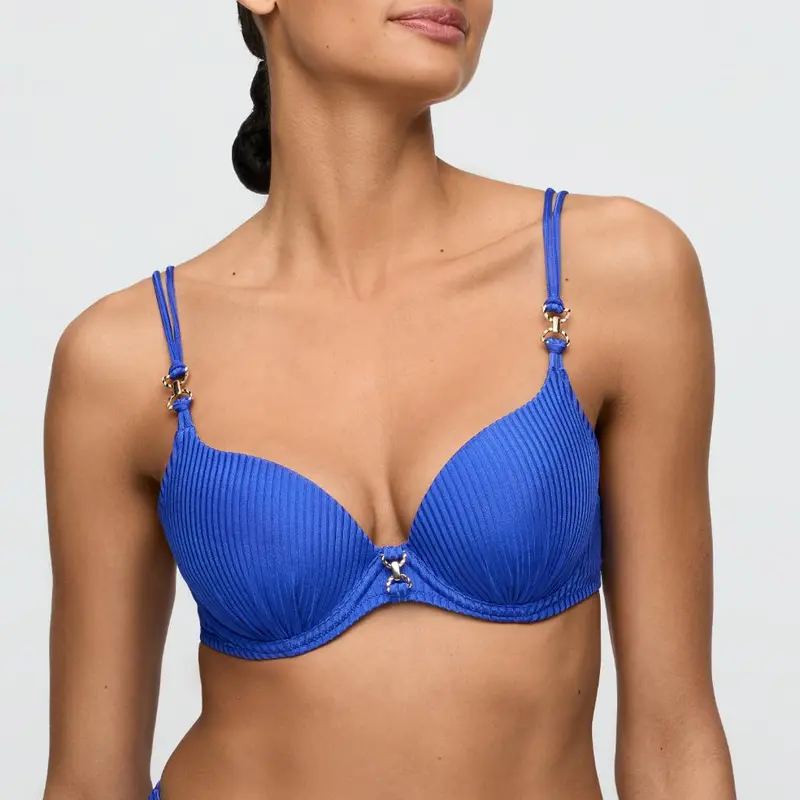 Emly Push Up Bikini Top 1007717 Electric Blue