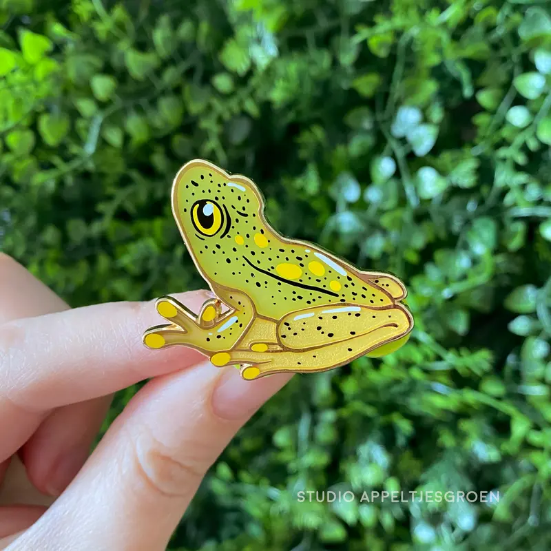 Enamel pin | Northern Glass Frog