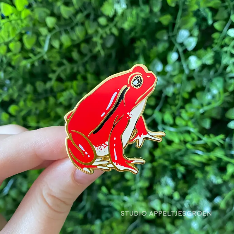 Enamel pin | Tomato Frog