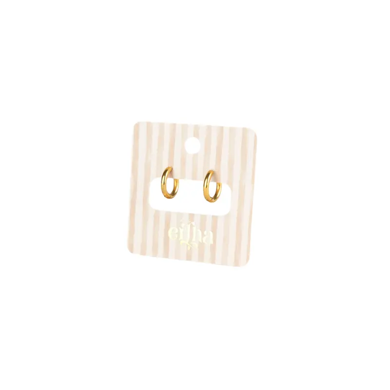 Essential Hoops Kids Oorbellen Goudkleurig