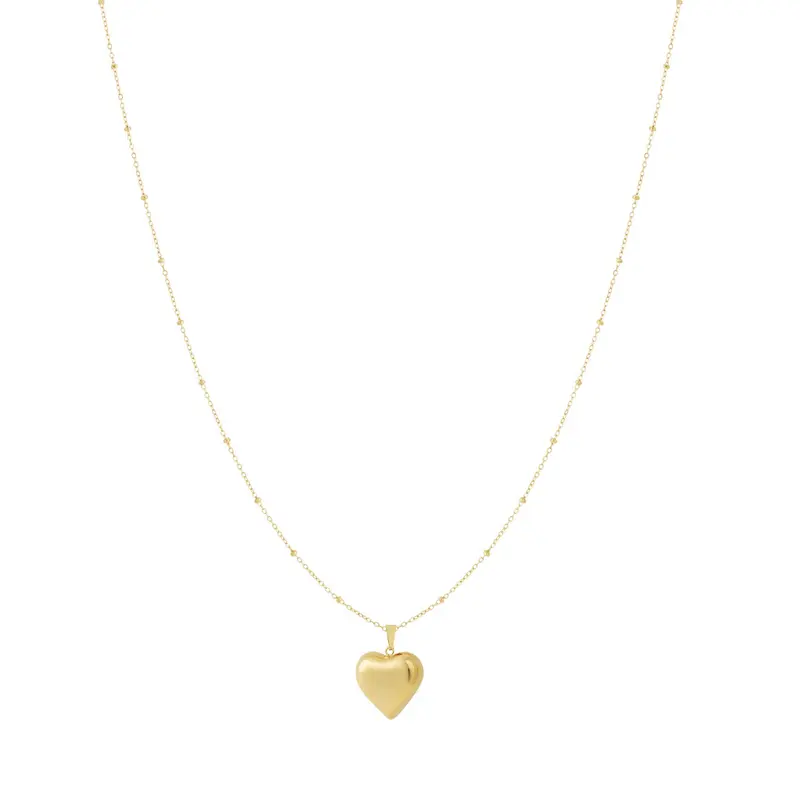 Eternal Heart Pendant Ketting Goudkleurig